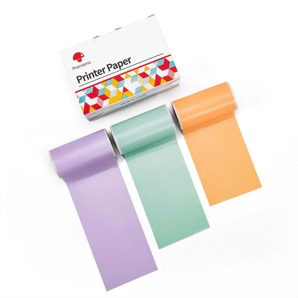 Colour Sticky Paper-3 Rolls📜✨